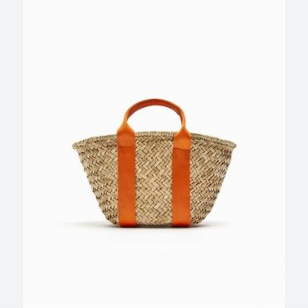 Zara basket purse